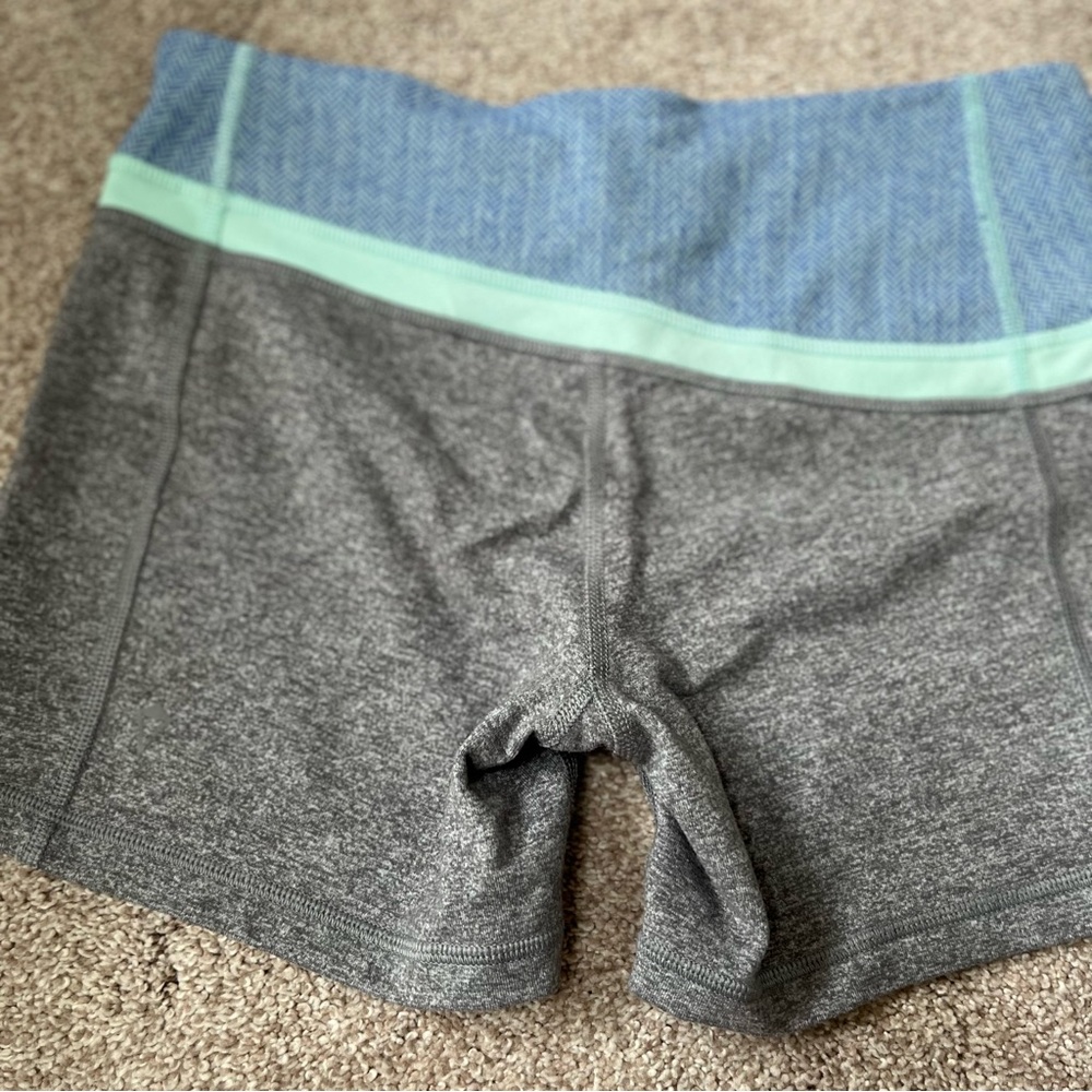 Ivivva Gray and Blue girls Shorts